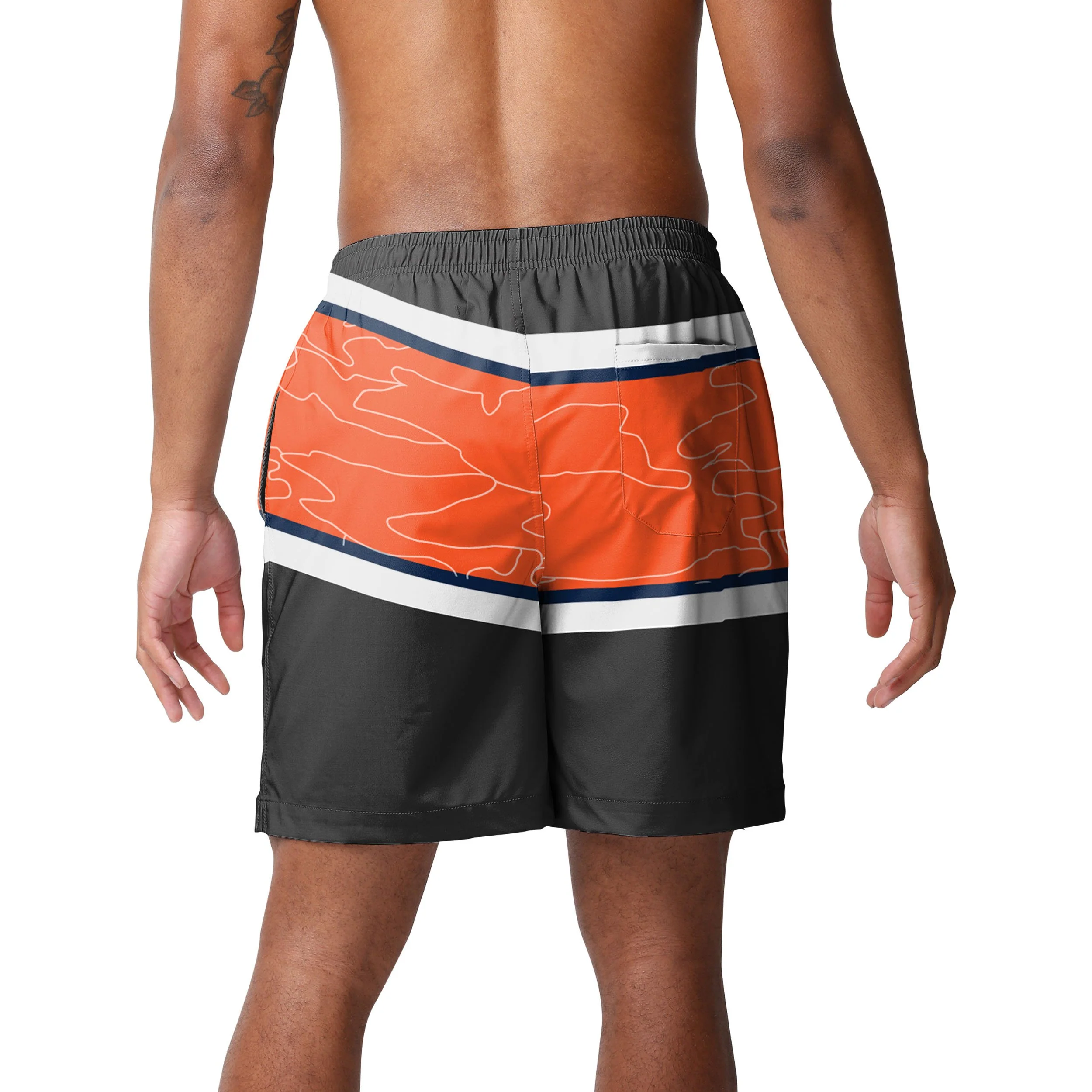 Baltimore Orioles MLB Mens Big Wordmark Swimming Trunks - Image 3