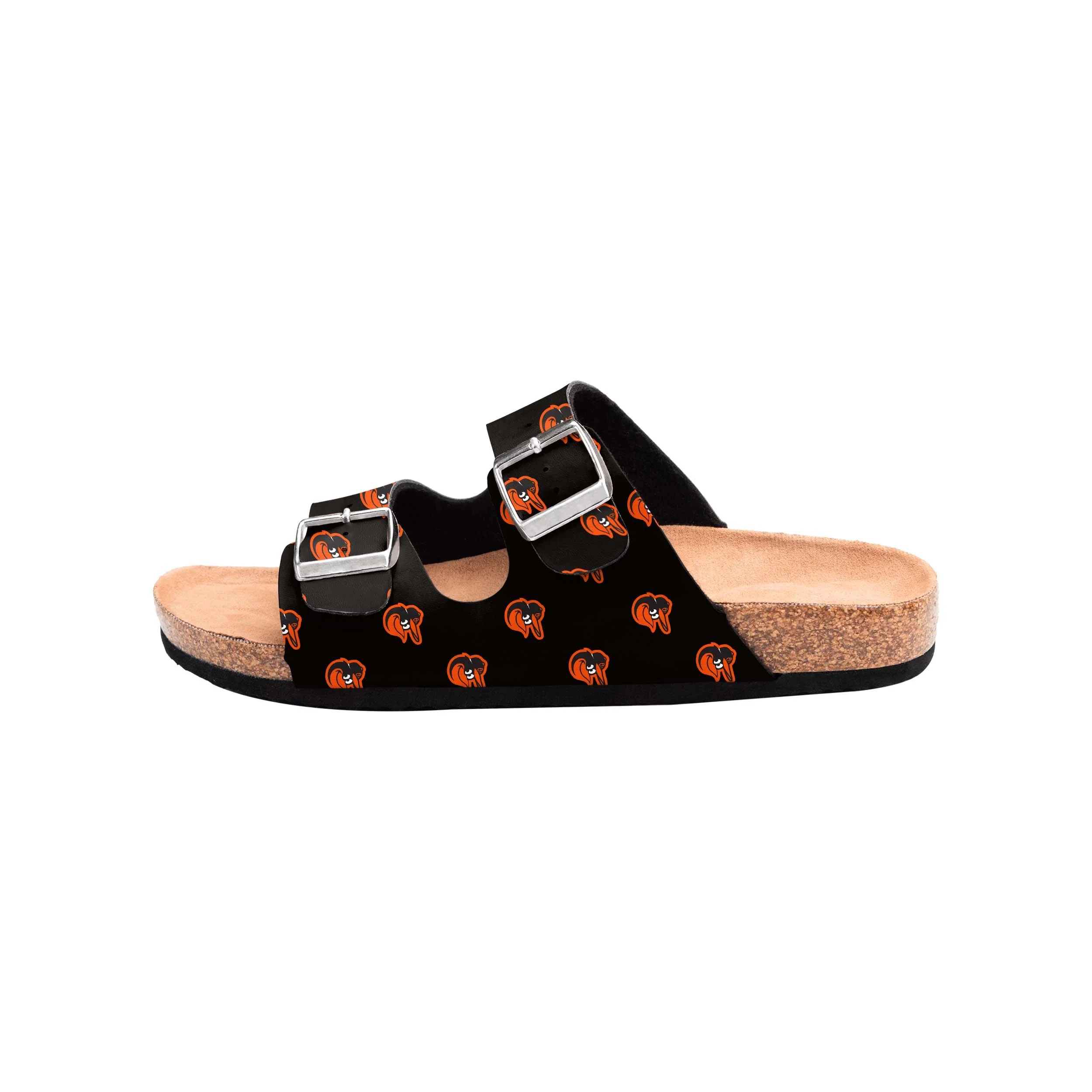 Baltimore Orioles MLB Womens Team Logo Double Buckle Sandal - Image 4