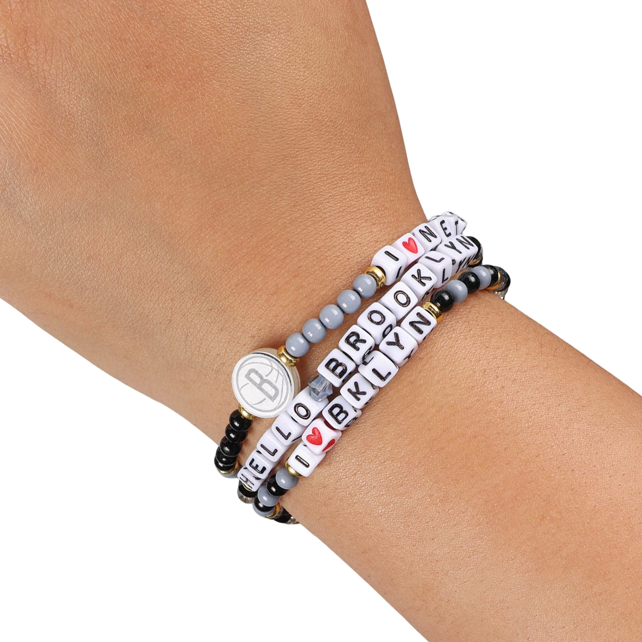 Brooklyn Nets NBA 3 Pack Friendship Bracelet - Image 4