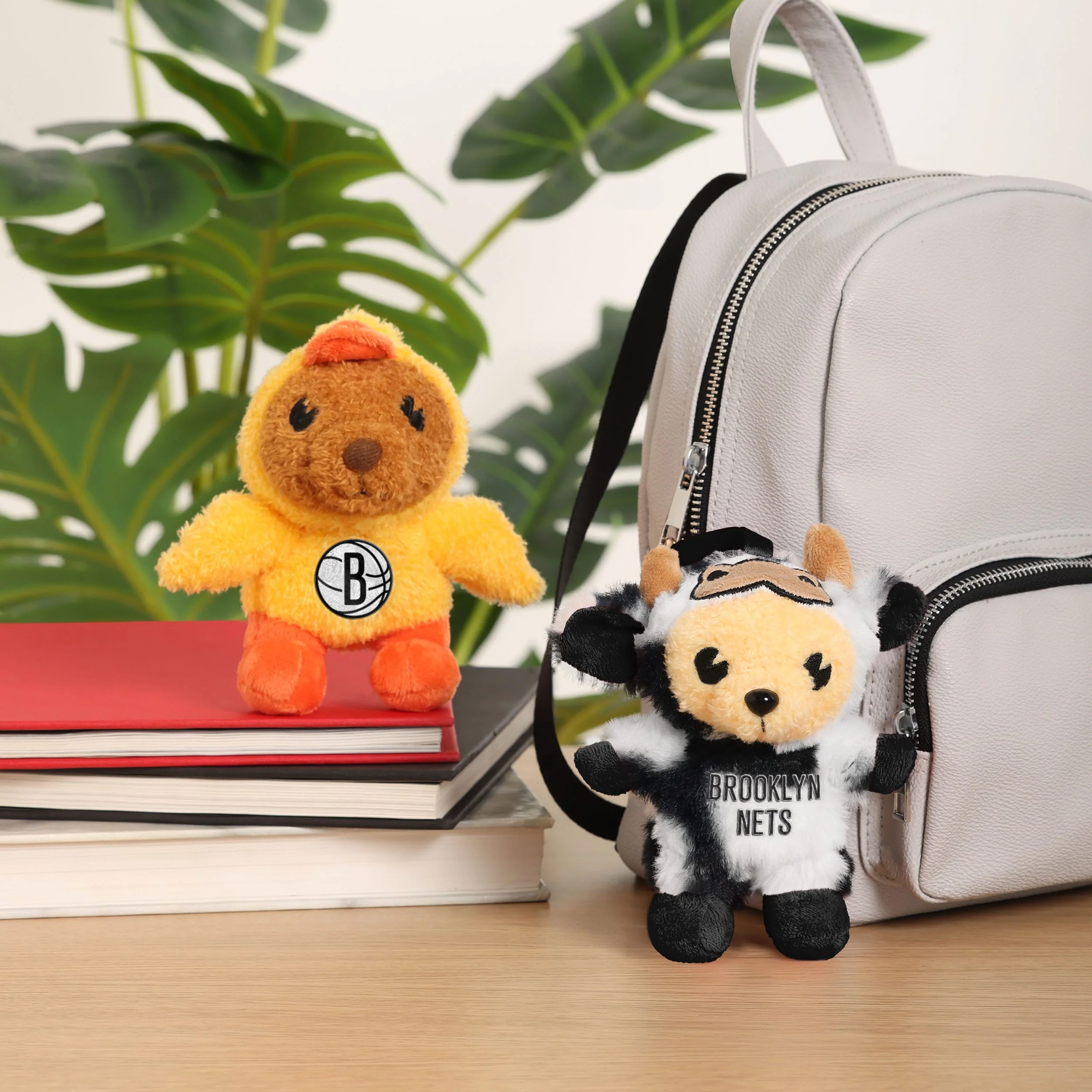 Brooklyn Nets NBA FOOCOOS Plush Bag Charm Keychain Blind Box Series 1 (PREORDER - SHIPS MID JULY) - Image 4