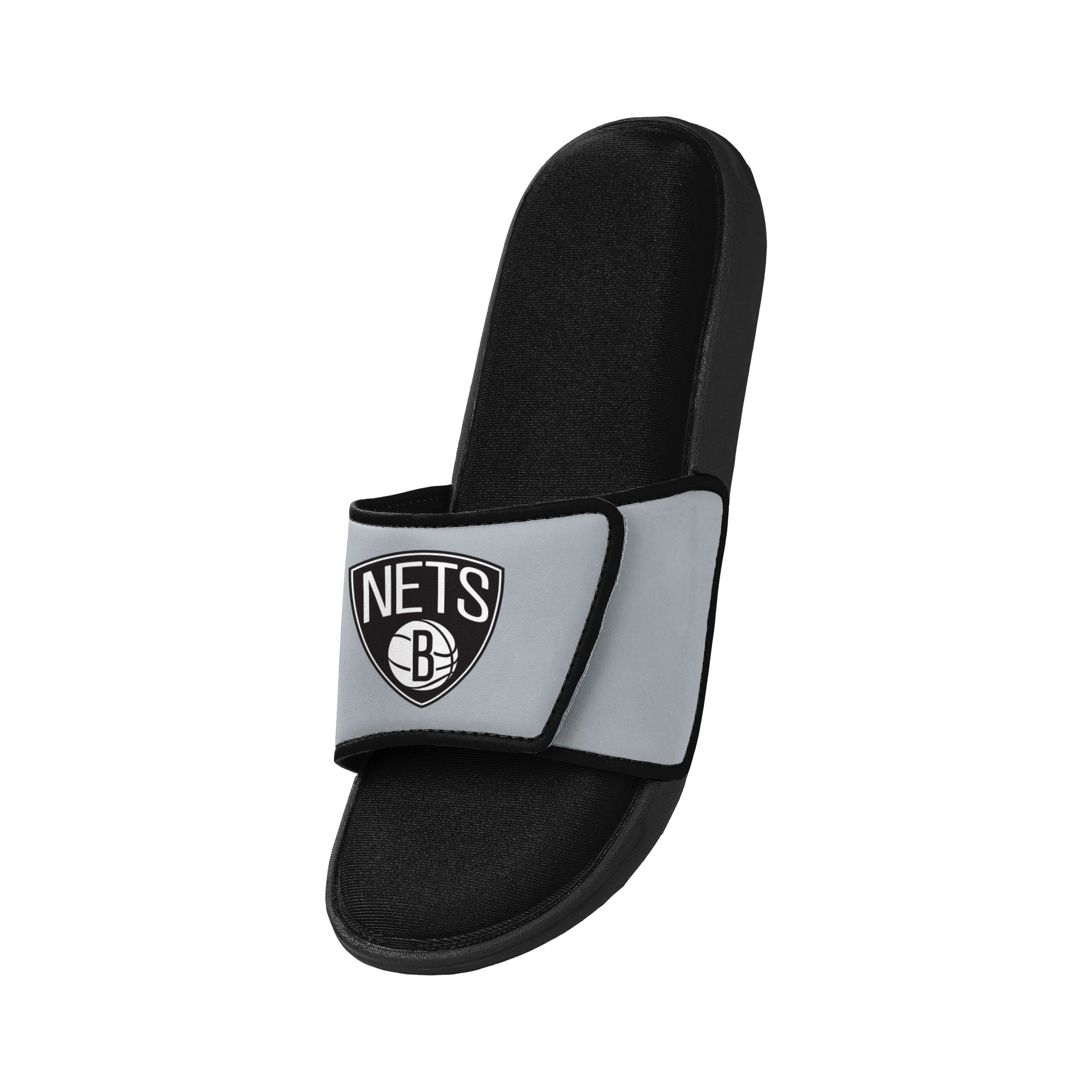 Brooklyn Nets NBA Mens Foam Sport Slide Sandals - Image 3