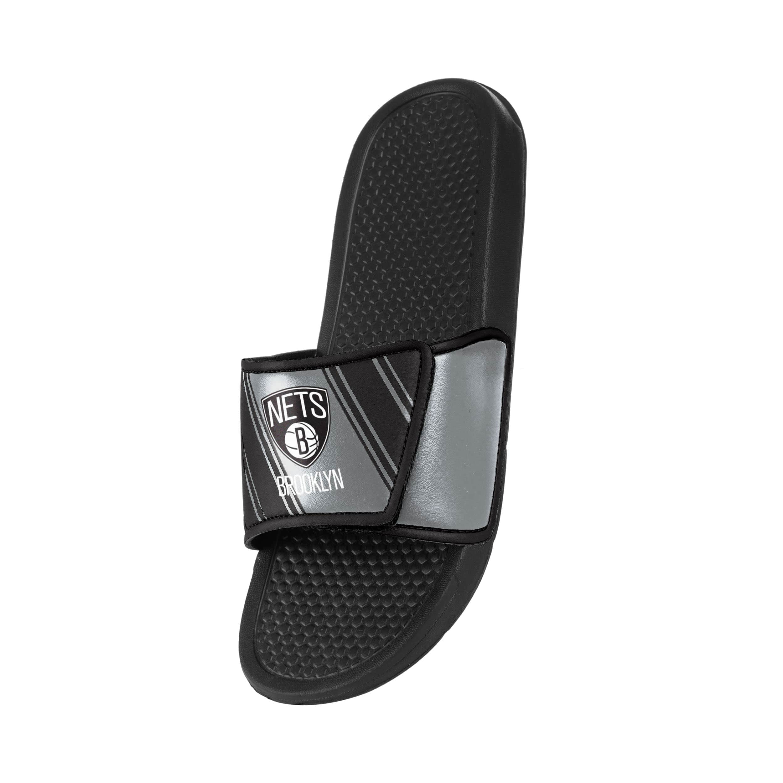 Brooklyn Nets NBA Mens Legacy Velcro Sport Slide - Image 3
