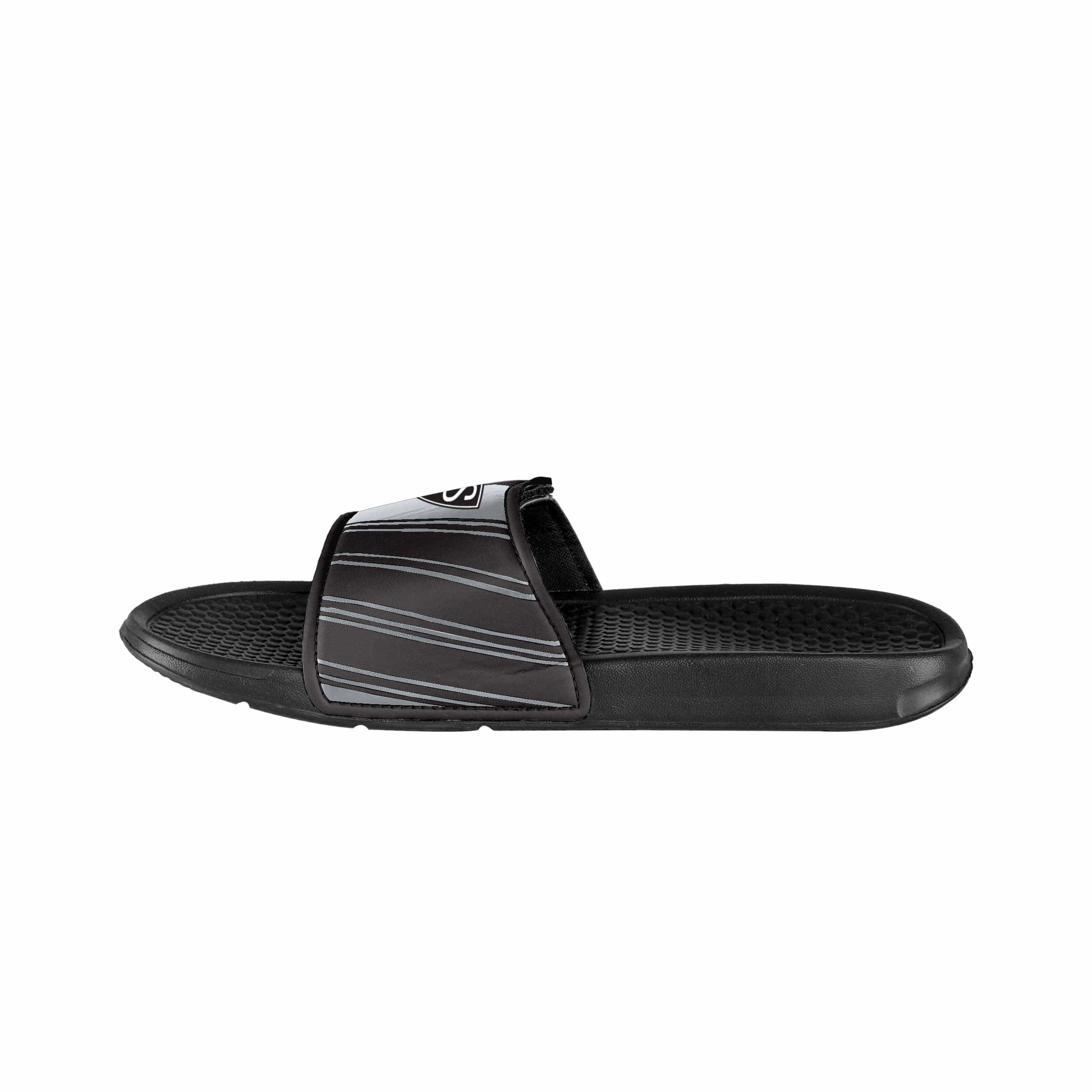 Brooklyn Nets NBA Mens Legacy Velcro Sport Slide - Image 4