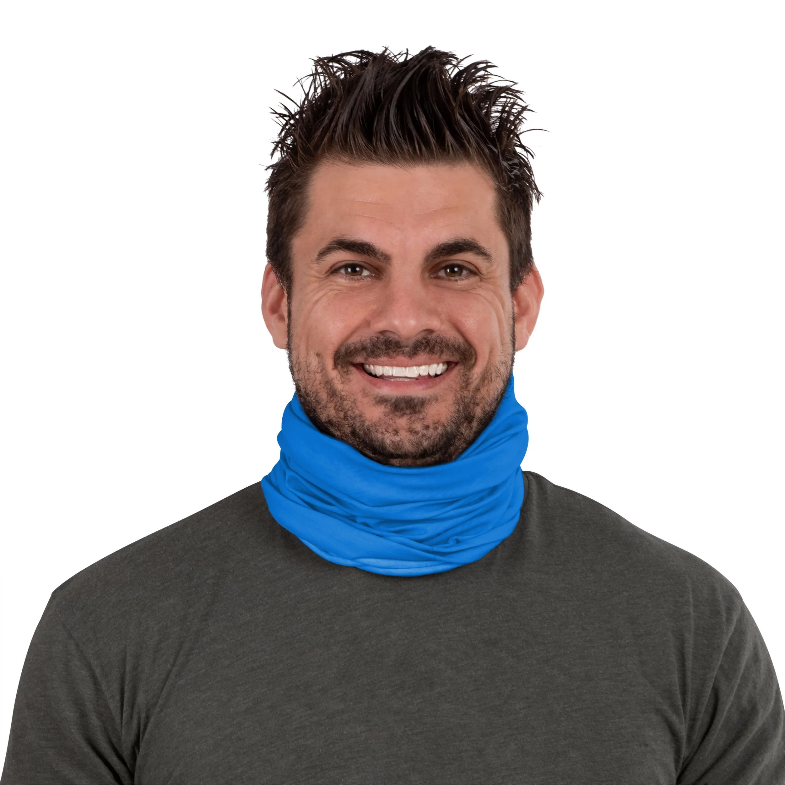 Oklahoma City Thunder NBA Big Logo Gaiter Scarf - Image 3