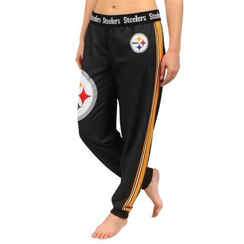 Pittsburgh Steelers Polyfleece Womens Jogger Pants - Image 3