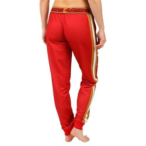 San Francisco 49ers Polyfleece Womens Jogger Pants - Image 4